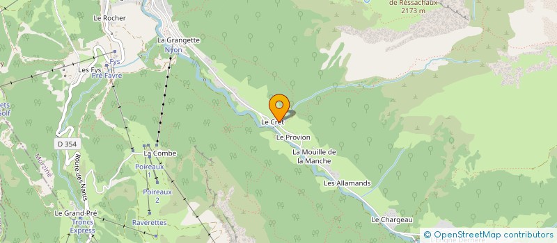 localisation de l'entreprise ECSUS DESIGN  MORZINE