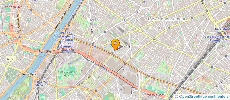 localisation de l'entreprise ECTANDE  PARIS