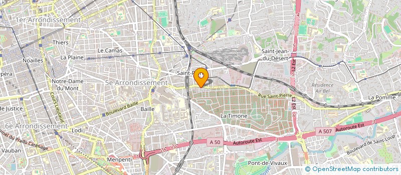 localisation de l'entreprise ECTB GROUP à MARSEILLE