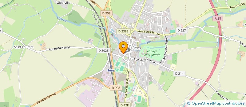 localisation de l'entreprise ECTELICI à SEES