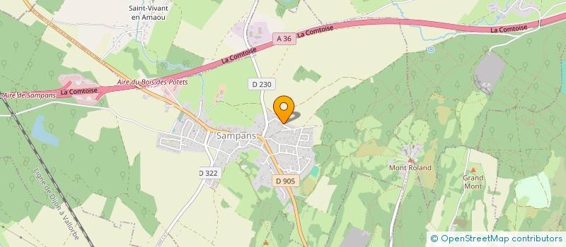 localisation de l'entreprise ECTM  BREVANS