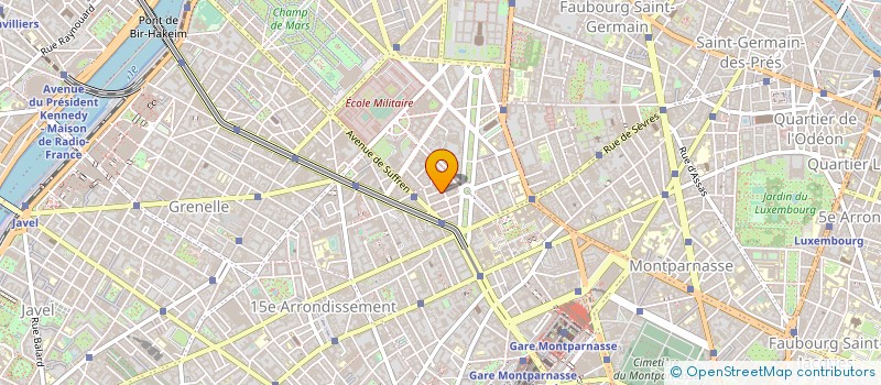 localisation de l'entreprise ECTP à PARIS