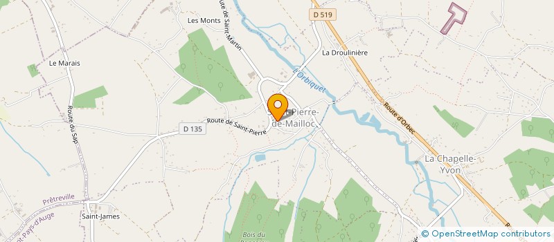 localisation de l'entreprise ECUATOR  LA VESPIERE-FRIARDEL