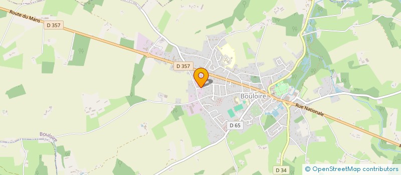 localisation de l'entreprise ECUB à BOULOIRE