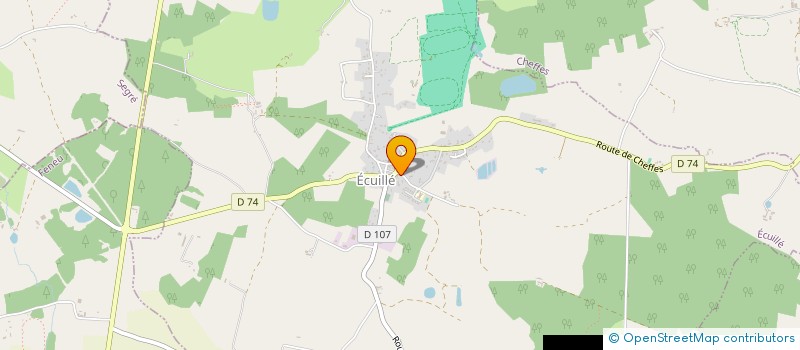 localisation de l'entreprise ECUILLE EN FETE  ECUILLE