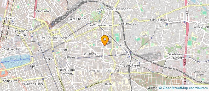localisation de l'entreprise ECUM à MARSEILLE