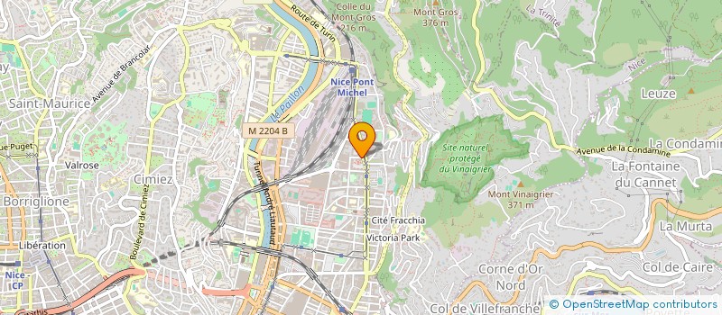 localisation de l'entreprise ECUME DE REVES à NICE