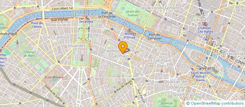 localisation de l'entreprise ECUMES  PARIS