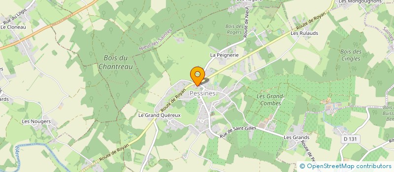 localisation de l'entreprise ECUR ART à ECURAT
