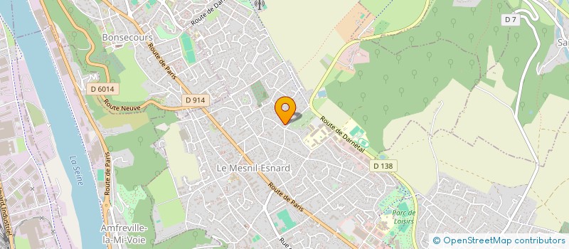 localisation de l'entreprise ECUREUIL INVEST  MESNIL-ESNARD (LE)