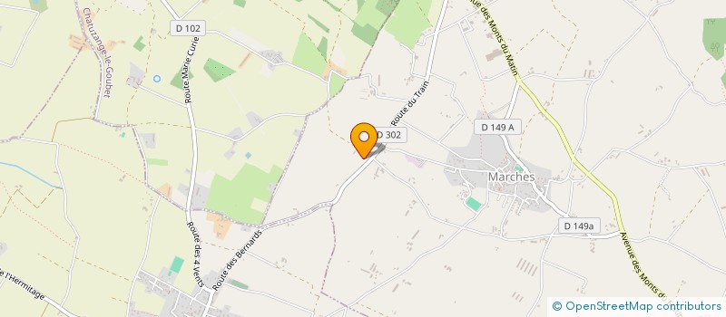 localisation de l'entreprise ECURIE 2C  MARCHES