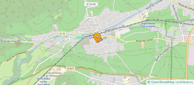 localisation de l'entreprise ECURIE ACIER à WIHR-AU-VAL