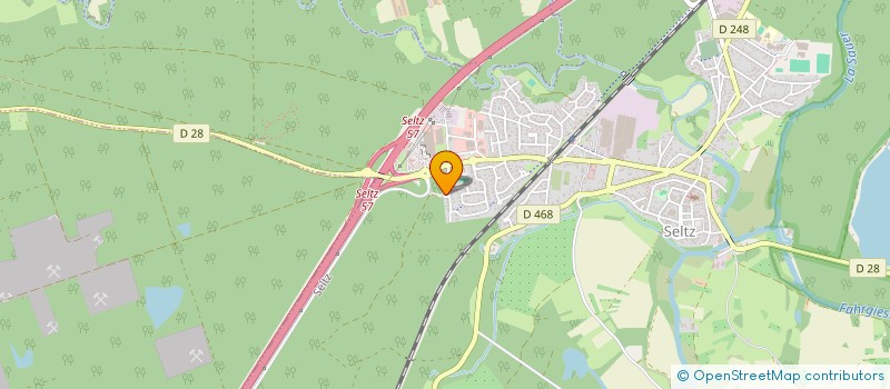 localisation de l'entreprise ECURIE ACKER  SELTZ