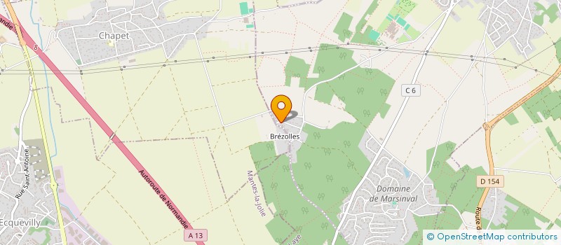 localisation de l'entreprise ECURIE ADELAIDE PERIE à VERNOUILLET