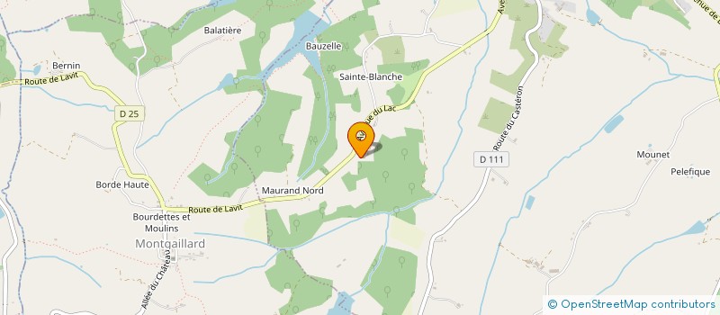 localisation de l'entreprise ECURIE ALBA  LAVIT