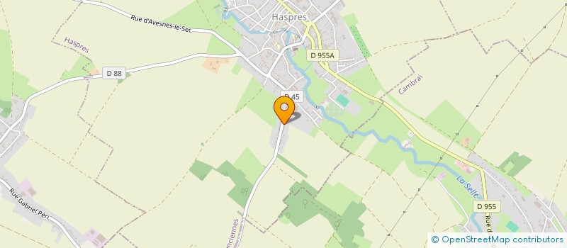 localisation de l'entreprise ECURIE ALGLAVE  HASPRES