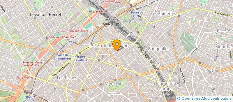 localisation de l'entreprise ECURIE AMBRE ETOILEE  PARIS