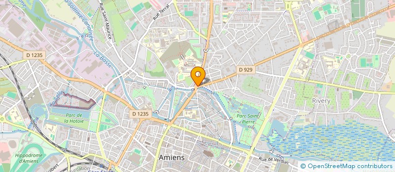 localisation de l'entreprise ECURIE AMIENOISE  AMIENS