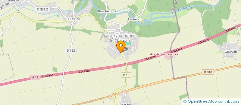 localisation de l'entreprise ECURIE ARTHUR MARX à AUNEAU-BLEURY-SAINT-SYMPHORIEN