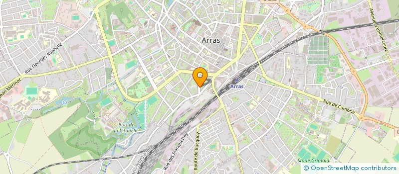 localisation de l'entreprise ECURIE BG TROT à ARRAS