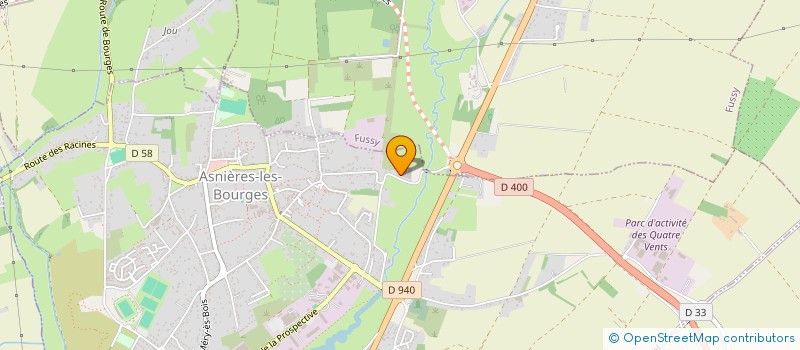 localisation de l'entreprise ECURIE BILLY  BOURGES