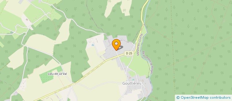 localisation de l'entreprise ECURIE BKM à MESNIL-EN-OUCHE