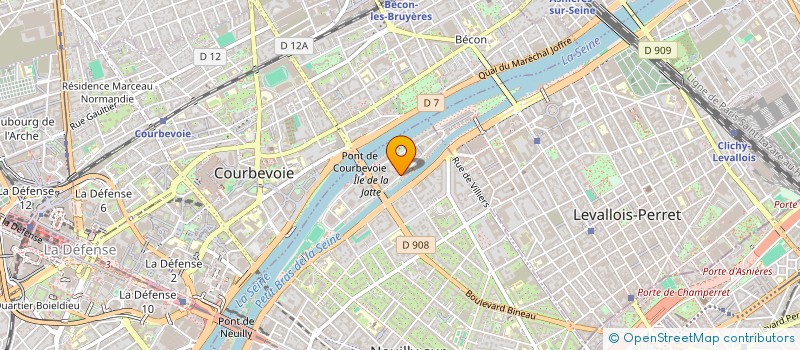 localisation de l'entreprise ECURIE BLUE STAR à NEUILLY-SUR-SEINE