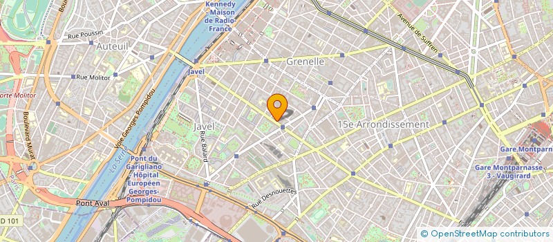 localisation de l'entreprise ECURIE BOCAGE SOCIETE CIVILE à PARIS