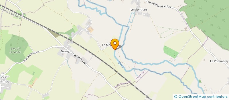 localisation de l'entreprise ECURIE CASTAGNICCIA à MONTMERREI