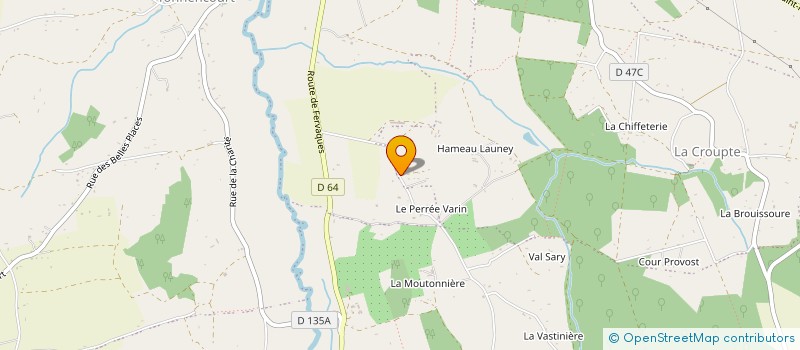 localisation de l'entreprise ECURIE CHIARELLI à LIVAROT-PAYS-D'AUGE