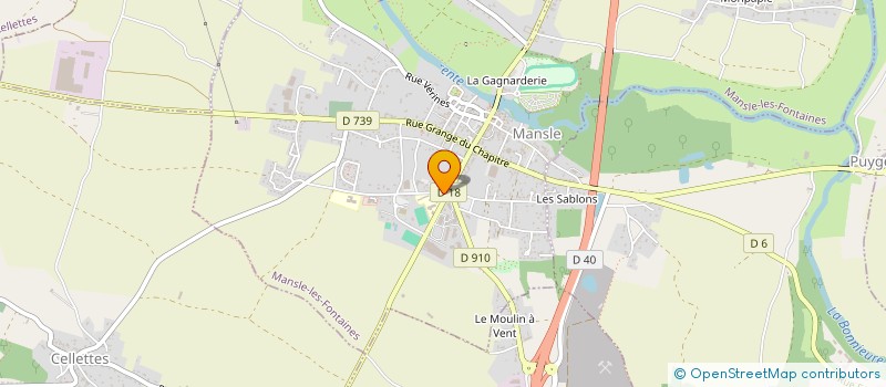 localisation de l'entreprise ECURIE COITEUX & FILS à MANSLE-LES-FONTAINES