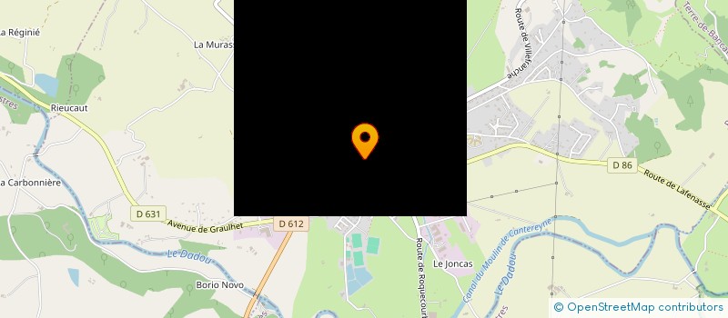 localisation de l'entreprise ECURIE CRIN AWA  POULAN-POUZOLS