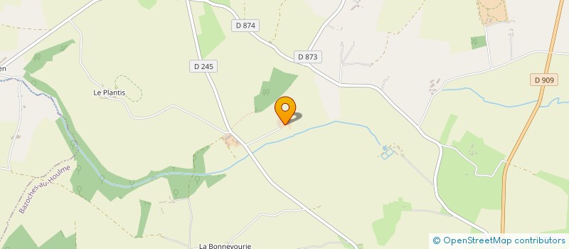 localisation de l'entreprise ECURIE D'AO à BAZOCHES-AU-HOULME