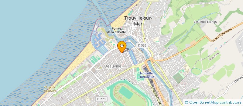 localisation de l'entreprise ECURIE D ARCY à DEAUVILLE