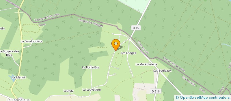 localisation de l'entreprise ECURIE D'AUVILLIER à LONGNY LES VILLAGES