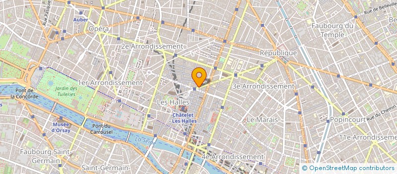 localisation de l'entreprise ECURIE D'ENGLESQUEVILLE à PARIS