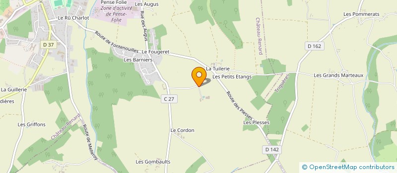 localisation de l'entreprise ECURIE D'OPHELIA à CHATEAU-RENARD