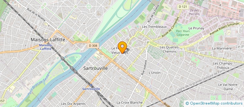 localisation de l'entreprise ECURIE DANIEL ALVES  SAINT-ARNOULT