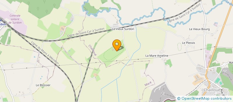 localisation de l'entreprise ECURIE DANIEL DELAROCHE à CHAILLOUE