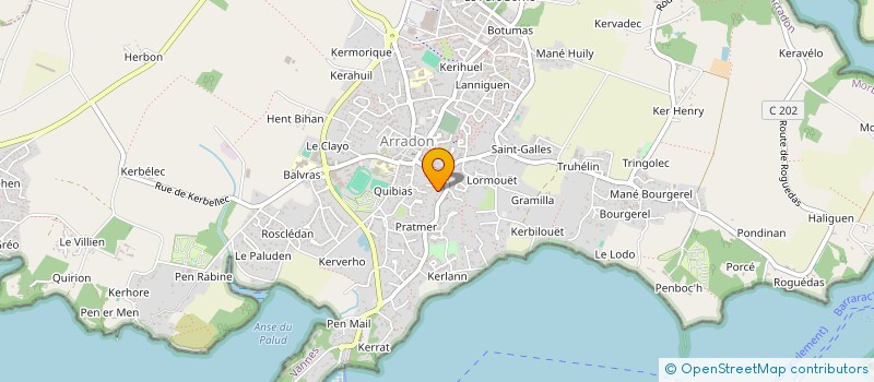 localisation de l'entreprise ECURIE DE FAIRLIE à ARRADON