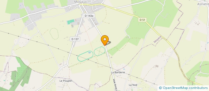 localisation de l'entreprise ECURIE DE L'AVRE à MOYAUX