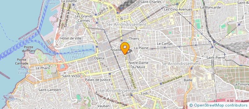 localisation de l'entreprise ECURIE DE L'ETOILE BLEUE à MARSEILLE