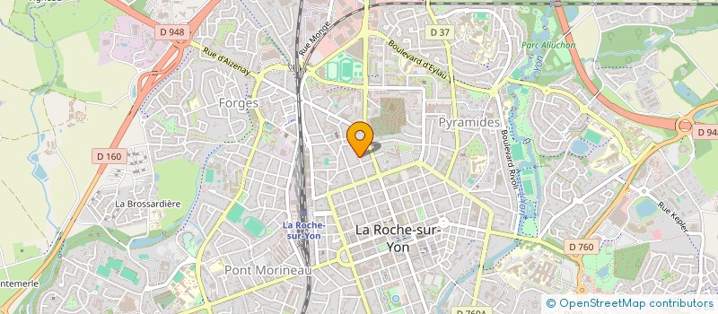 localisation de l'entreprise ECURIE DE LA NOEMIE à LA ROCHE-SUR-YON