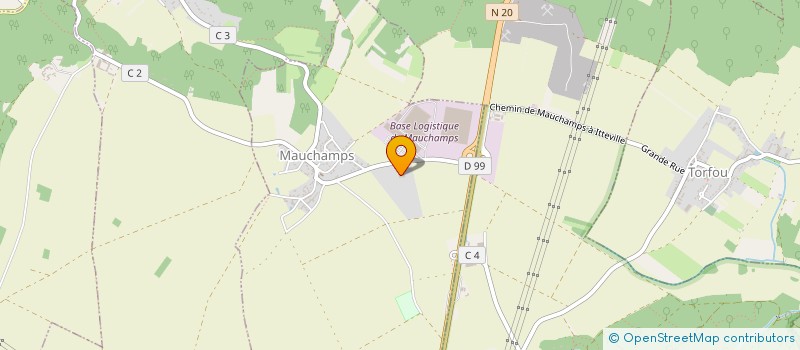 localisation de l'entreprise ECURIE DE LA PEPINIERE à MAUCHAMPS