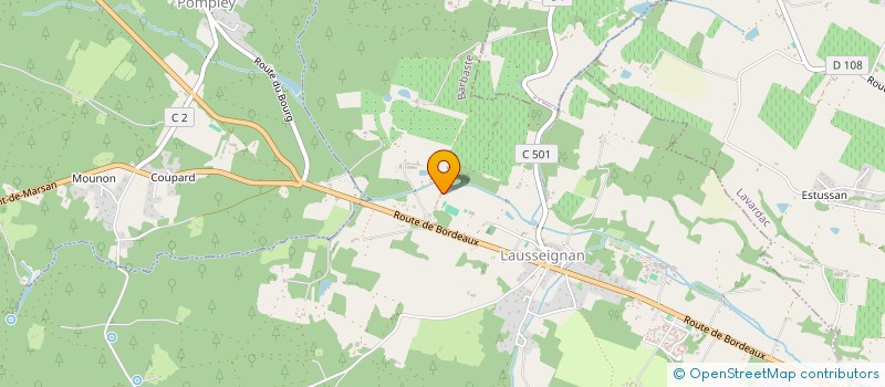 localisation de l'entreprise ECURIE DE LANGLES  BARBASTE