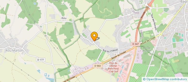 localisation de l'entreprise ECURIE DE MAUPERTUIS  SAUMUR