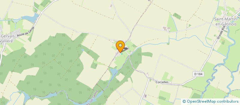 localisation de l'entreprise ECURIE DE NEUVELLE  SAINT-MARTIN-EN-GATINOIS