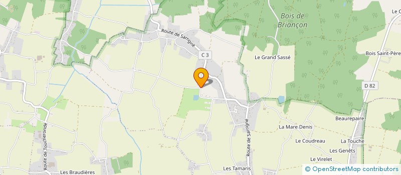 localisation de l'entreprise ECURIE DE POILGROLE à LOIRE-AUTHION
