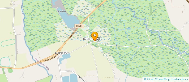 localisation de l'entreprise ECURIE DE QUERVILLE à BELLE VIE EN AUGE