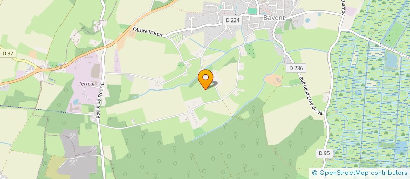 localisation de l'entreprise ECURIE DE SAFRAN  BAVENT